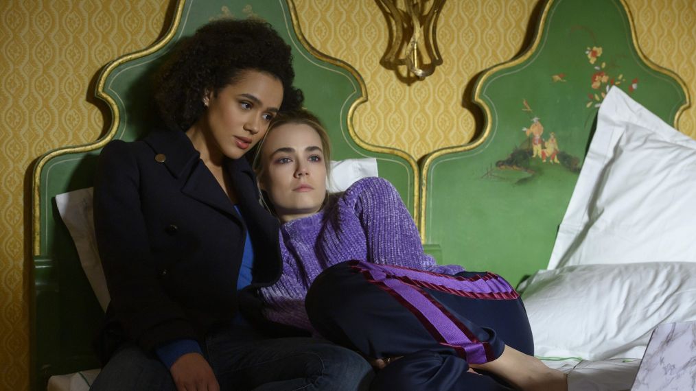 Four Weddings and A Funeral - Nathalie Emmanuel as Maya and Rebecca Rittenhouse as Ainsley