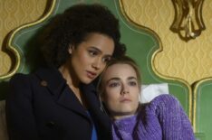 Four Weddings and A Funeral - Nathalie Emmanuel as Maya and Rebecca Rittenhouse as Ainsley