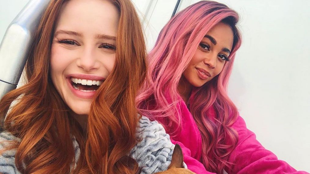 Madelaine Petsch and Vanessa Morgan