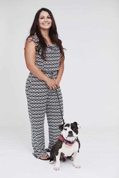 Amanda Caldron and Minion of America's Top Dog