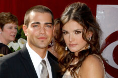 Jesse Metcalfe and Courtney Robertson at the Emmys