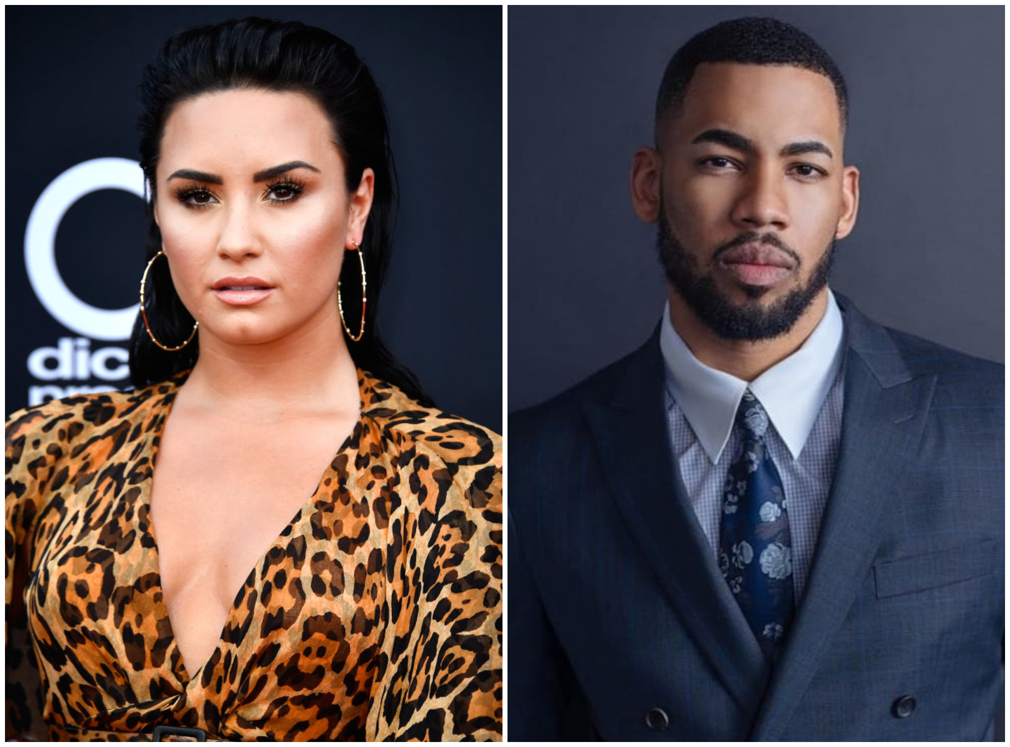 Demi Lovato and Mike Johnson