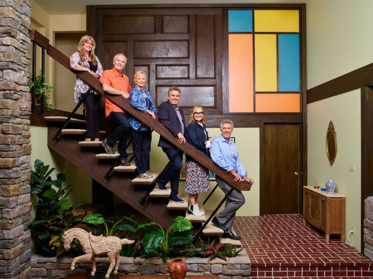 BradyBunchCastStaircase_AVeryBradyContest_HGTV