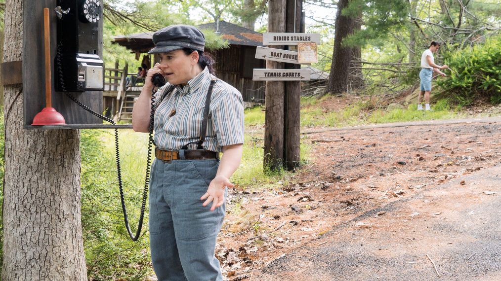 Alex Borstein in The Marvelous Mrs. Maisel