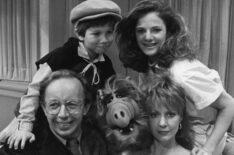 ALF Cast Portrait - Max Wright, Benji Gregory, Andrea Elson, and Anne Shedeen