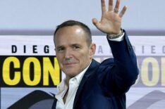 Clark Gregg speaks during 2019 Comic-Con International