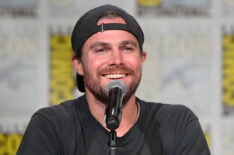 Stephen Amell speaks at the TV Guide Magazine Fan Favorites at 2019 Comic-Con International