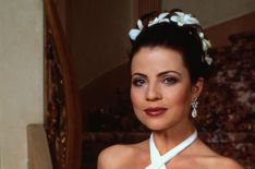 Yasmine Bleeth stars as Heather in NBC's 'Titans'