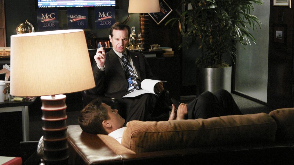 Rob Lowe and Denis O'Hare in Brothers and Sisters
