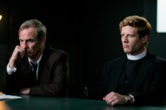 Grantchester - Robson Green as Geordie Keating and James Norton as Sidney Chambers