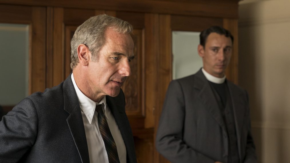 Grantchester - Robson Green as Geordie Keating and Al Weaver as Leonard