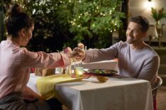 Roselyn Sánchez and Eric Winter in A Taste of Summer