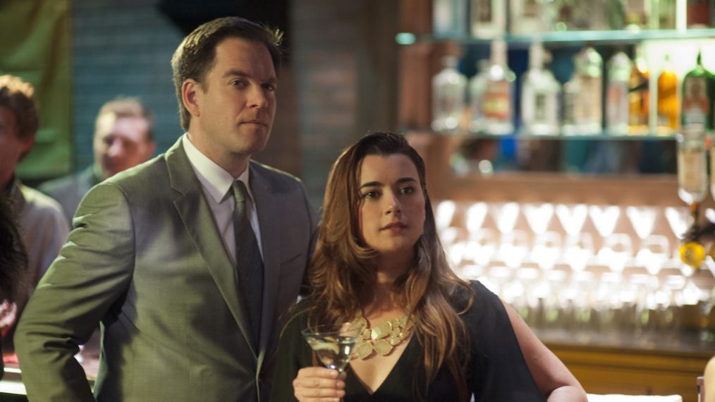 Michael Weatherly and Cote de Pablo in the 'NCIS' episode 