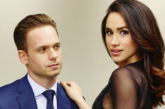 Patrick J. Adams and Meghan Markle on Suits - Season 5