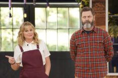 Amy Poehler and Nick Offerman in Making It - Season 1