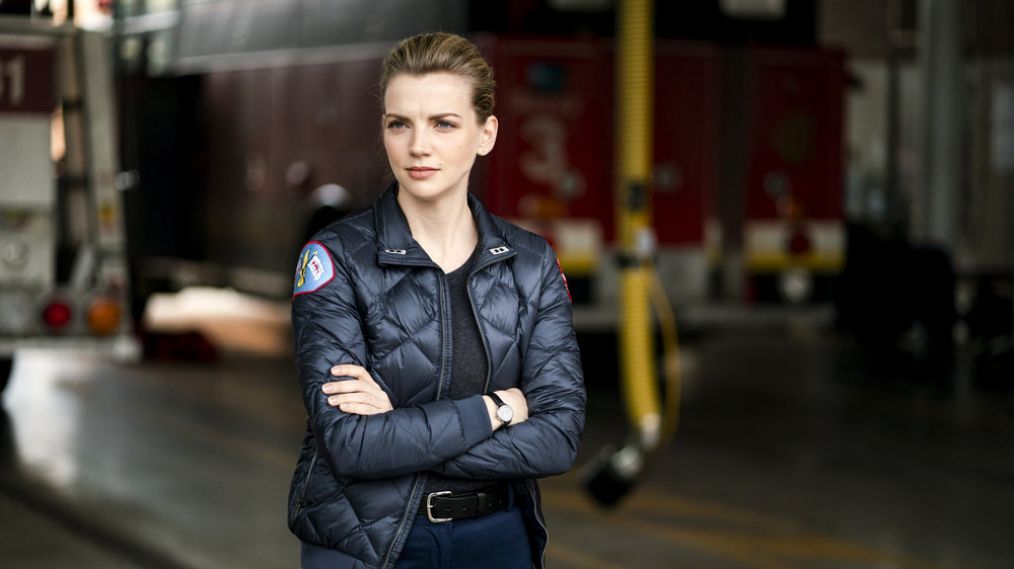 Kara Killmer as Sylvie Brett in Chicago Fire - Season 7 - 'The White Whale'