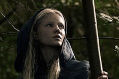 Freya Allan plays Ciri in The Witcher