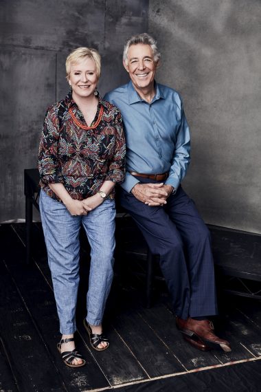 A Very Brady Renovation's Eve Plumb and Barry Williams