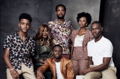 David Makes Man's Nathaniel Logan McIntyre, Dee Harris-Lawrence, Travis Coles, Alana Arenas, Tarell Alvin McCraney and Akili McDowell at TCA 2019