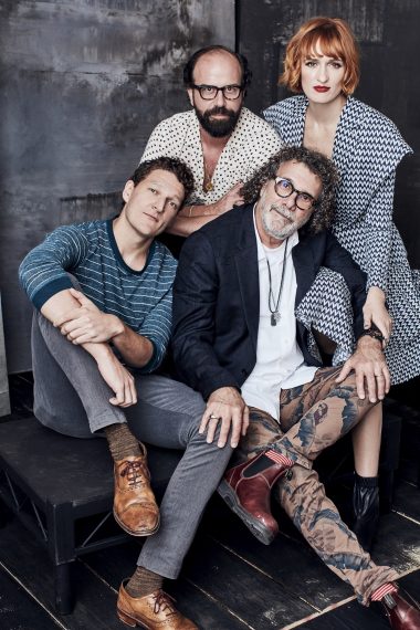 Gabriel Ebert, Brett Gelman, Jack Bender and Breeda Wool of Mr. Mercedes