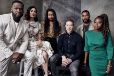 Power at TCA 2019 - Curtis '50 Cent' Jackson, Lela Loren, Courtney A. Kemp, Joseph Sikora, Omari Hardwick, and Naturi Naughton