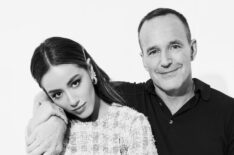 Chloe Bennet and Clark Gregg of Marvel's Agents of S.H.I.E.L.D.