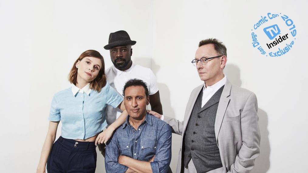 Katja Herbers, Mike Colter, Aasif Mandvi and Michael Emerson