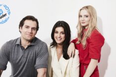 The Witcher's Henry Cavill, Anya Chalotra, and Freya Allan