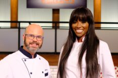 Worst Bakers hosts, Jason Smith and Lorraine Pascale