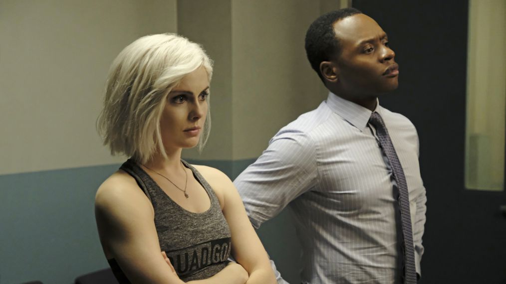 iZombie - Dead Lift - Rose McIver as Liv and Malcolm Goodwin as Clive