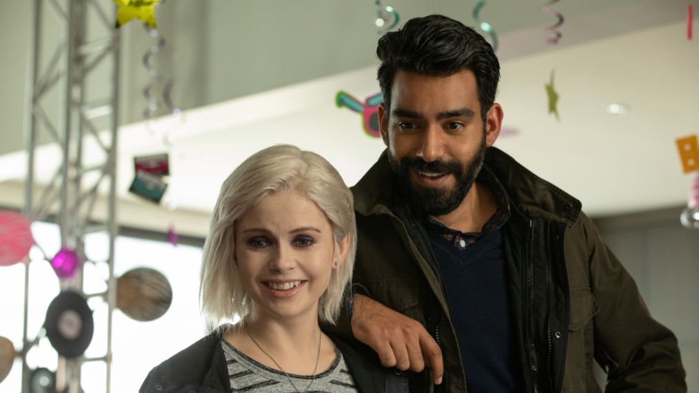 iZombie - Death Moves Pretty Fast - Rose McIver as Liv and Rahul Kohli as Ravi