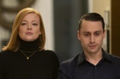 Succession - Sarah Snook and Kieran Culkin