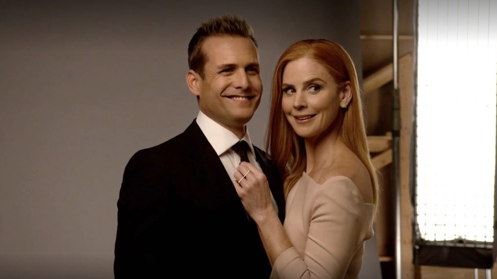 Behind the Scenes of the 'Suits' Cover Shoot With Sarah Rafferty