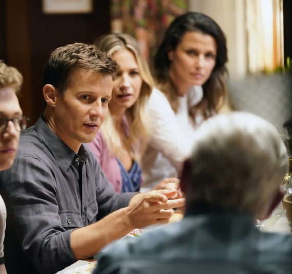 Will Estes as Jamie Reagan, Vanessa Ray as Officer Eddie Janko, Bridget Moynahan as Erin Reagan in Blue Bloods - 'The Real Deal'