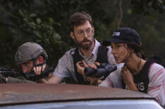 NCIS: New Orleans - Rob Kerkovich as Forensic Scientist Sebastian Lund and Necar Zadegan as Special Agent Hannah Khoury - 'Judgement Call'