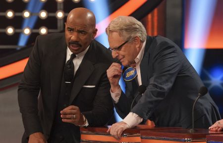 Steve Harvey and Jerry Springer