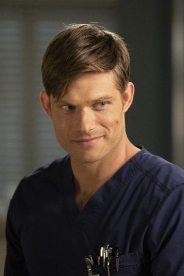 Chris Carmack as Lincoln in Grey's Anatomy