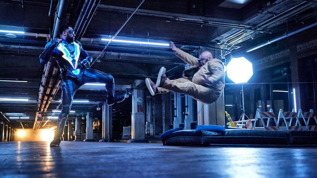 Cress Williams and Derrick Lewis in Black Lightning 215A, 