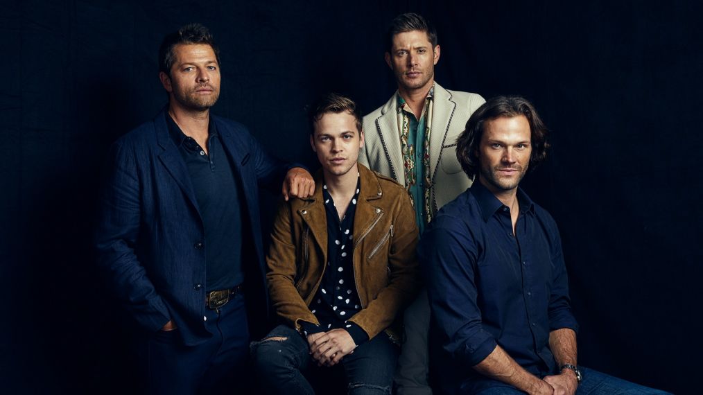 Supernatural's Misha Collins, Alexander Calvert, Jensen Ackles and Jared Padalecki at TCAs