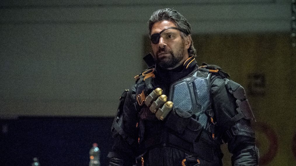 Manu Bennett as Slade Wilson/Deathstroke in Arrow - 'Deathstroke Returns'