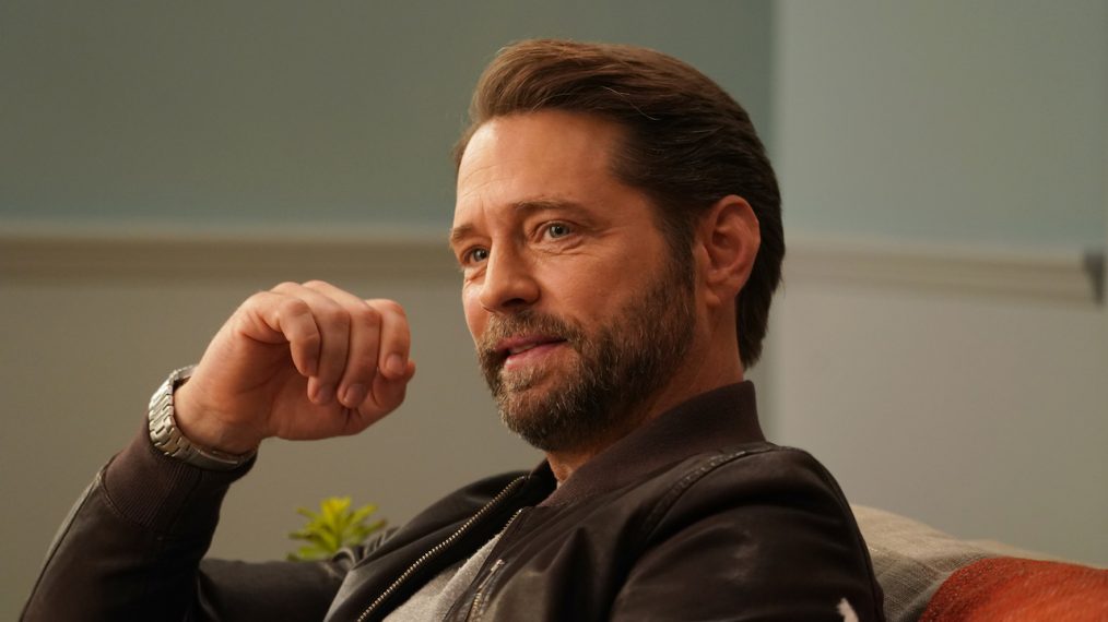 Jason Priestley in the BH90210 'Photo Shoot' episode