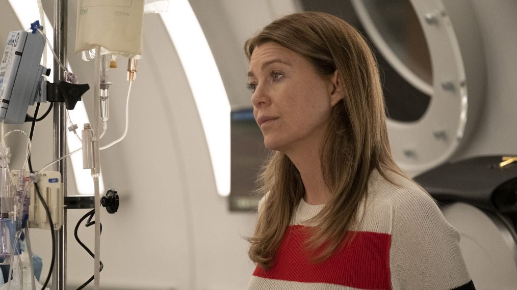 Ellen Pompeo as Meredith Grey in Grey's Anatomy