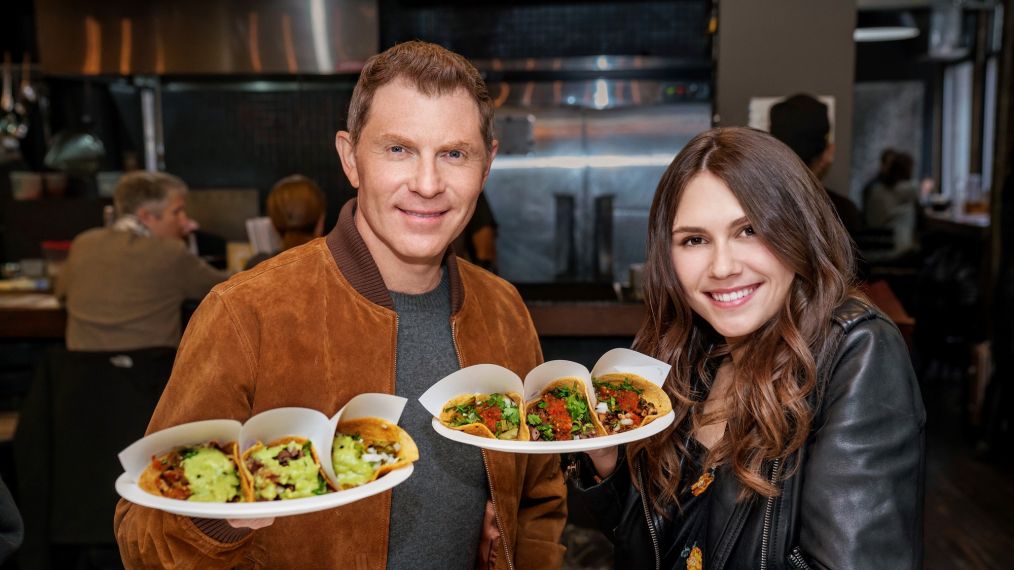 Bobby and Sophie Flay