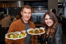Bobby and Sophie Flay