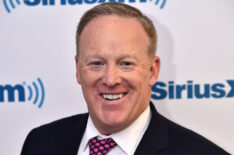 Celebrities Visit SiriusXM - Sean Spicer