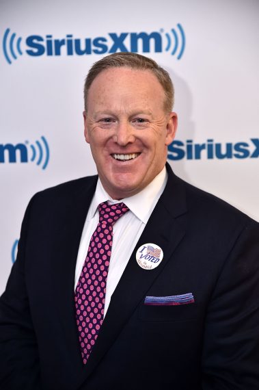 Celebrities Visit SiriusXM - Sean Spicer