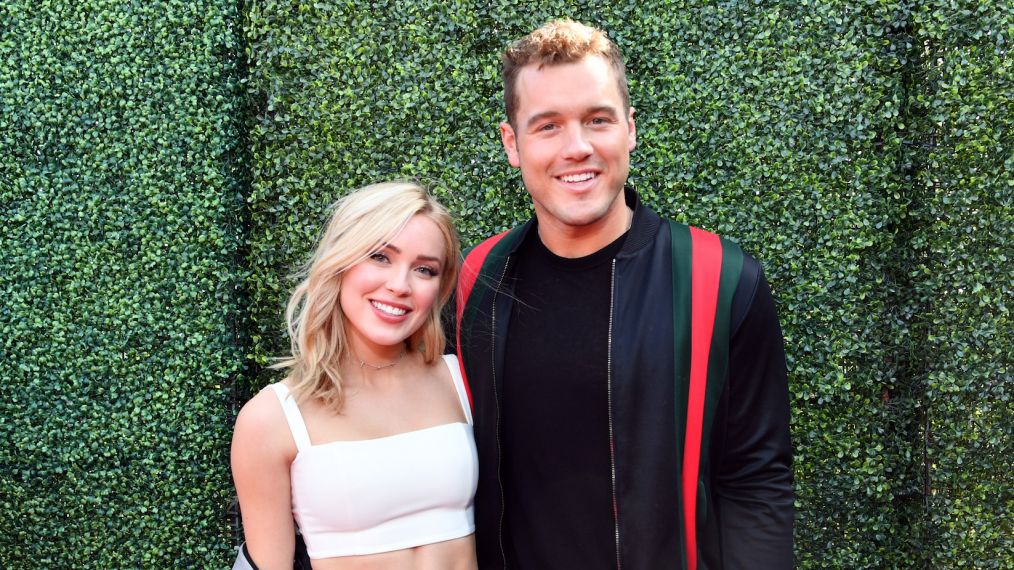 Cassie Randolph and Colton Underwood attend the 2019 MTV Movie And TV Awards