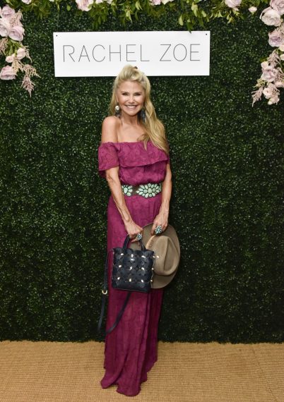 Christie Brinkley attends the Rachel Zoe Collection Summer Dinner