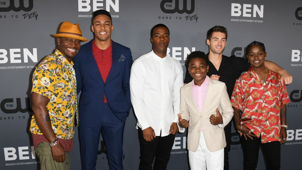 Taye Diggs, Michael Evans Behling, Daniel Ezra, Jalyn Hall, Cody Christian, and Bre-Z attend the The CW's Summer 2019 TCA Party