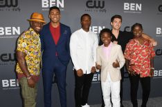 Taye Diggs, Michael Evans Behling, Daniel Ezra, Jalyn Hall, Cody Christian, and Bre-Z attend the The CW's Summer 2019 TCA Party